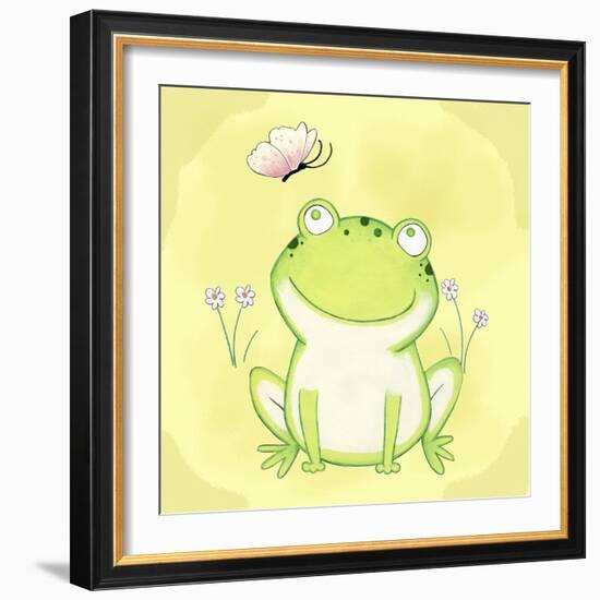 Flutter Friend-Valarie Wade-Framed Giclee Print