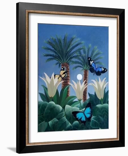 Flutter in the Jungle-ELEANOR FEIN-Framed Giclee Print