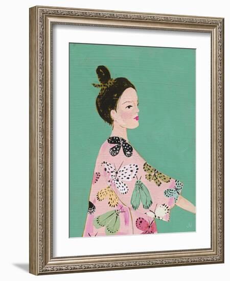 Flutter Kimono-Joelle Wehkamp-Framed Giclee Print