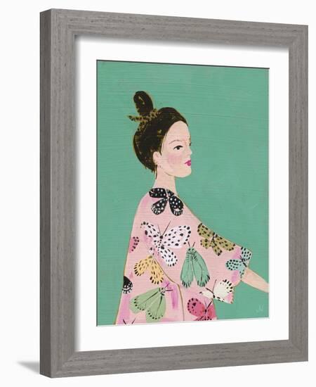 Flutter Kimono-Joelle Wehkamp-Framed Giclee Print