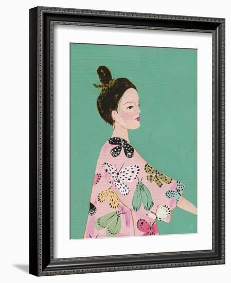 Flutter Kimono-Joelle Wehkamp-Framed Giclee Print