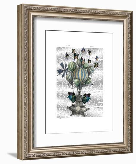 Flutter Time-Fab Funky-Framed Art Print