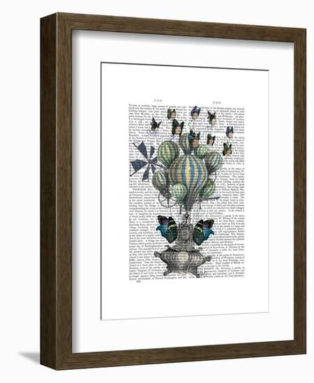 Flutter Time-Fab Funky-Framed Art Print