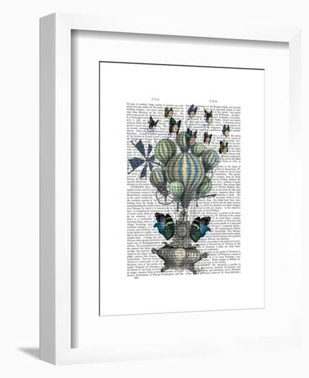 Flutter Time-Fab Funky-Framed Art Print