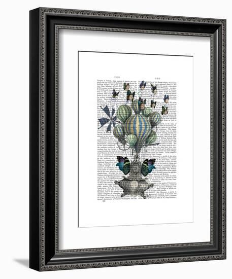 Flutter Time-Fab Funky-Framed Art Print