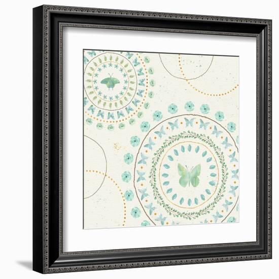 Flutterby Blooms VII-Jess Aiken-Framed Art Print