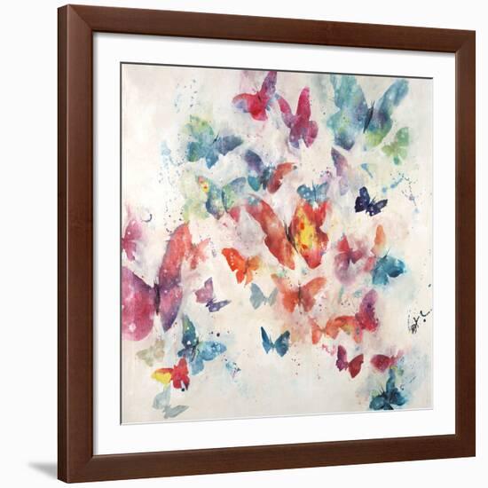 Flutterby Wisps-Farrell Douglass-Framed Giclee Print