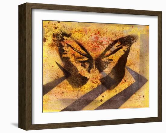 Flutterby-Whoartnow-Framed Giclee Print