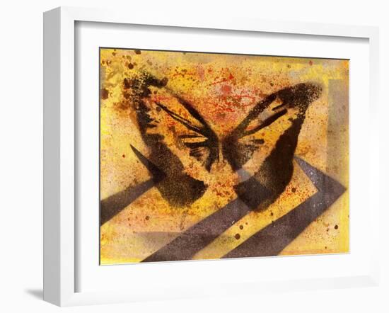 Flutterby-Whoartnow-Framed Giclee Print