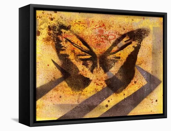 Flutterby-Whoartnow-Framed Premier Image Canvas