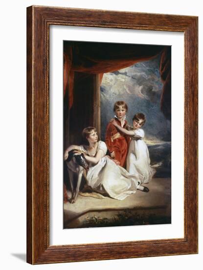 Fluyder Children, 1805-Thomas Lawrence-Framed Giclee Print