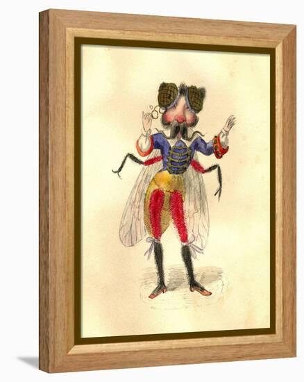 Fly 1873 'Missing Links' Parade Costume Design-Charles Briton-Framed Premier Image Canvas