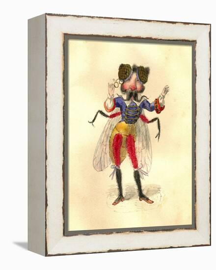 Fly 1873 'Missing Links' Parade Costume Design-Charles Briton-Framed Premier Image Canvas