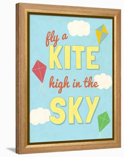 Fly a Kite-null-Framed Stretched Canvas