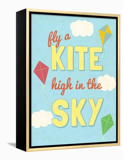 Fly a Kite-null-Framed Stretched Canvas