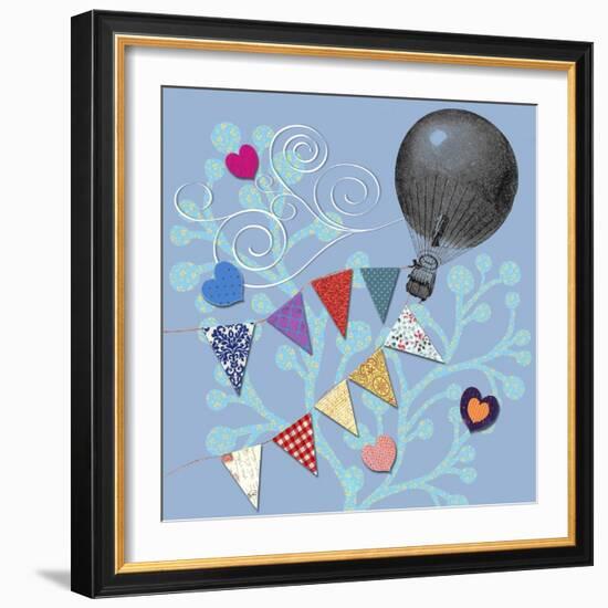 Fly Away Balloon-Art Licensing Studio-Framed Giclee Print