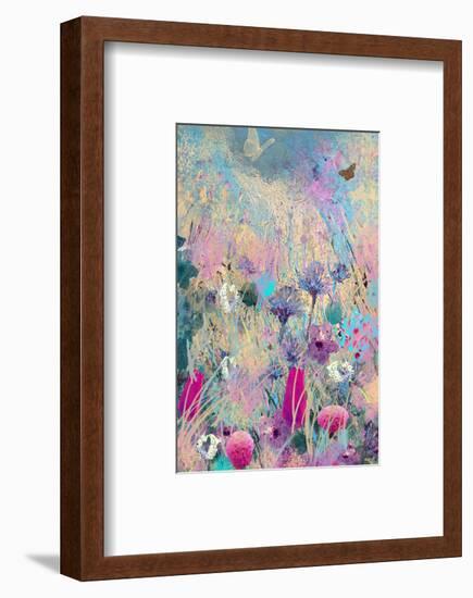 Fly Blue-Claire Westwood-Framed Art Print