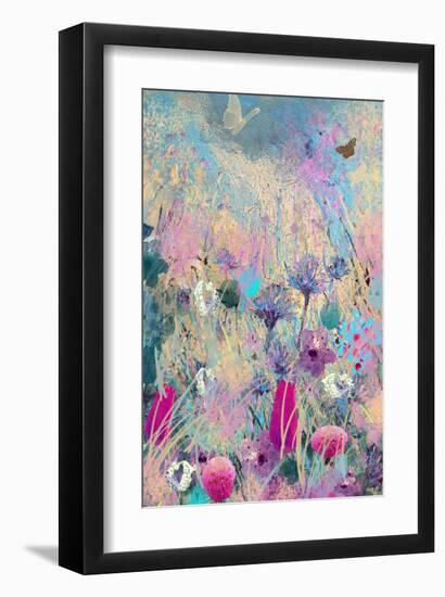 Fly Blue-Claire Westwood-Framed Art Print