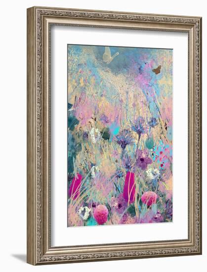 Fly Blue-Claire Westwood-Framed Art Print