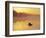 Fly-fishing in Lake Muskoka, Ontario-Henry Georgi-Framed Photographic Print