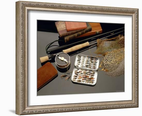 Fly Fishing Still Life-null-Framed Photographic Print