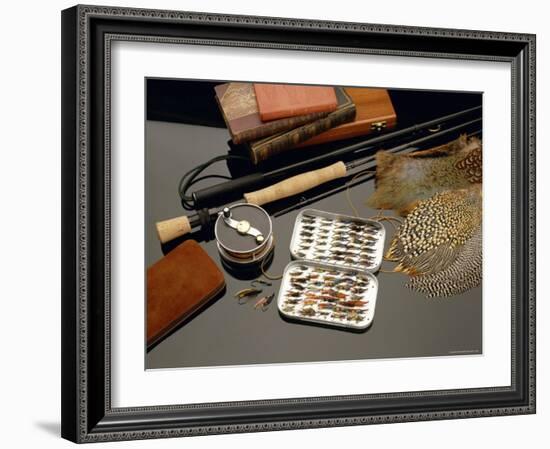 Fly Fishing Still Life-null-Framed Photographic Print