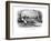 Fly Fishing-Currier & Ives-Framed Art Print