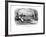 Fly Fishing-Currier & Ives-Framed Art Print