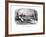 Fly Fishing-Currier & Ives-Framed Art Print