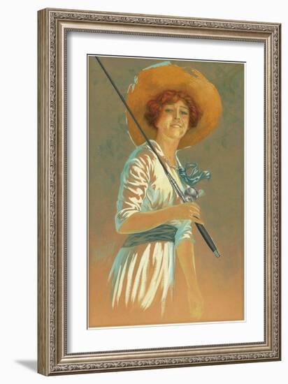 Fly Fishing-Edward Eggleston-Framed Art Print