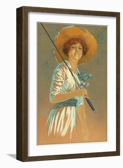 Fly Fishing-Edward Eggleston-Framed Art Print