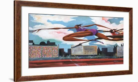 Fly Girls-Frank Morrison-Framed Art Print