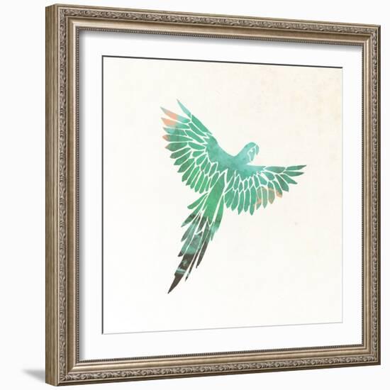 Fly High-Jace Grey-Framed Art Print