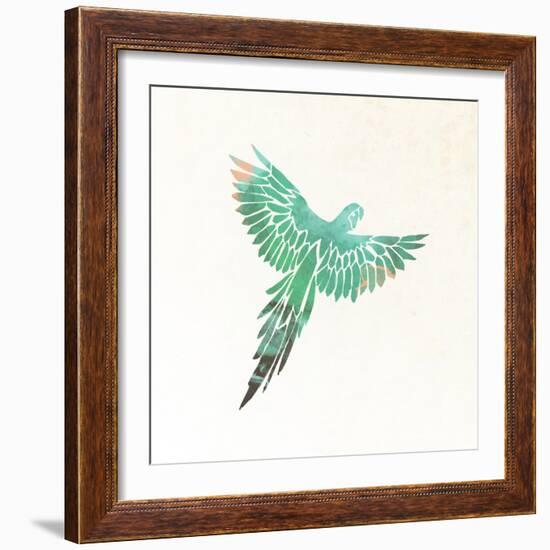 Fly High-Jace Grey-Framed Art Print