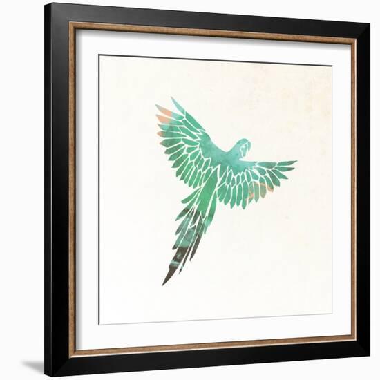 Fly High-Jace Grey-Framed Art Print