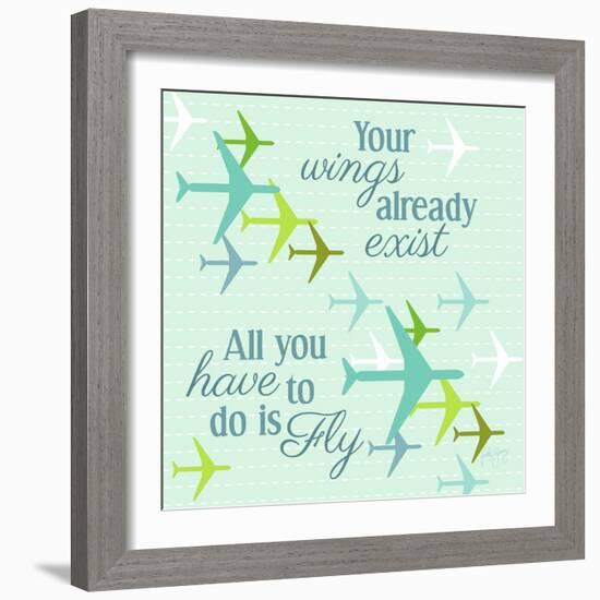 Fly I-Patty Young-Framed Art Print