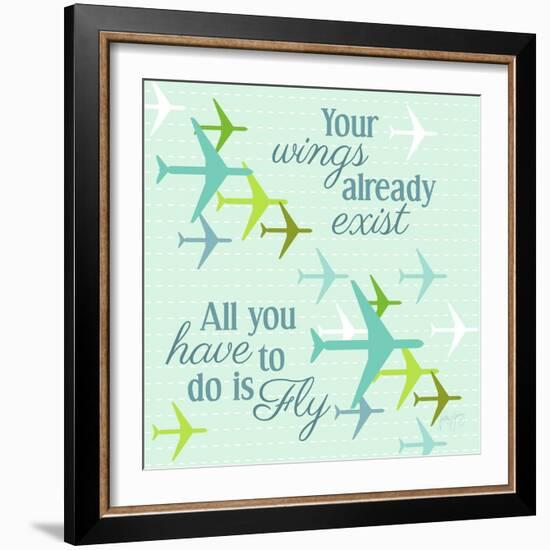 Fly I-Patty Young-Framed Art Print