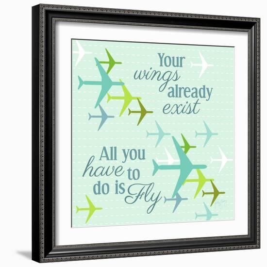 Fly I-Patty Young-Framed Art Print