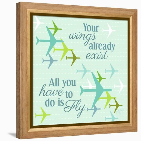 Fly I-Patty Young-Framed Stretched Canvas