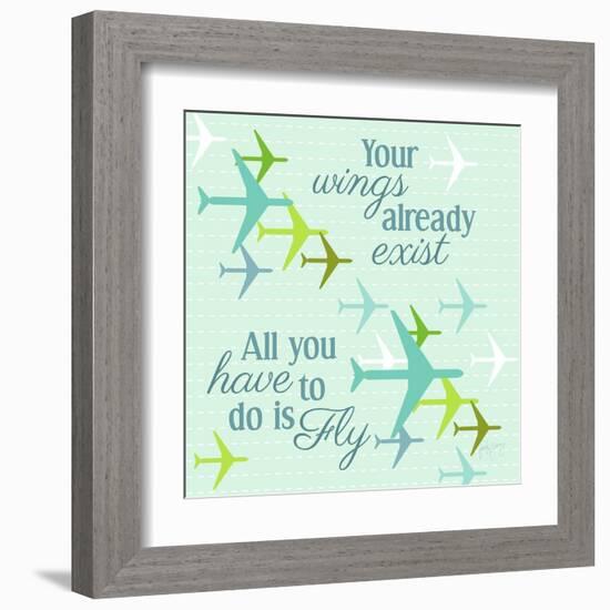 Fly I-Patty Young-Framed Art Print