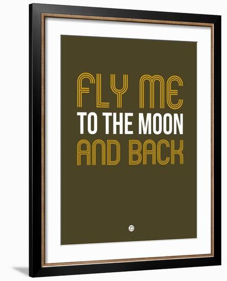 Fly Me to the Moon and Back-NaxArt-Framed Art Print