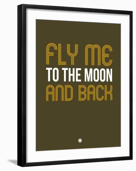 Fly Me to the Moon and Back-NaxArt-Framed Art Print