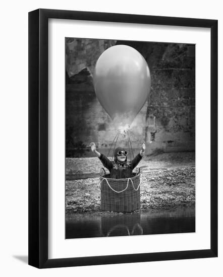 Fly Me To The Moon-Bruno Birkhofer-Framed Giclee Print