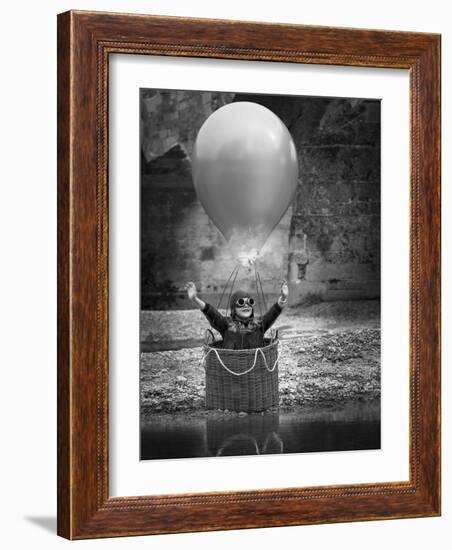 Fly Me To The Moon-Bruno Birkhofer-Framed Giclee Print