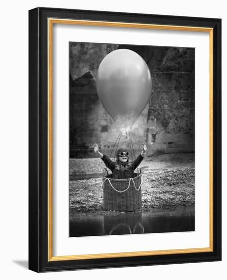 Fly Me To The Moon-Bruno Birkhofer-Framed Giclee Print