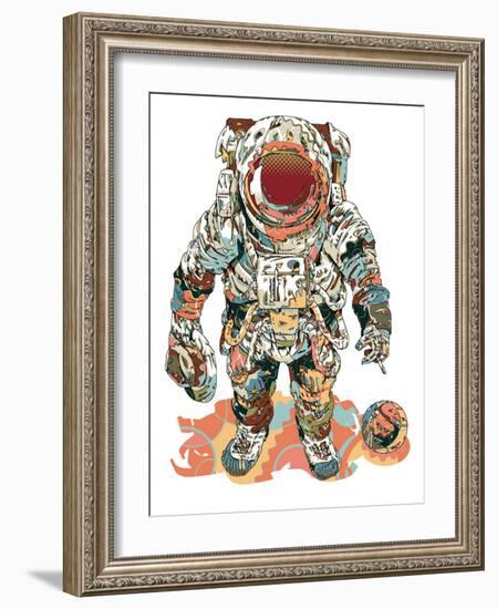 Fly Me To The Moon-HR-FM-Framed Art Print