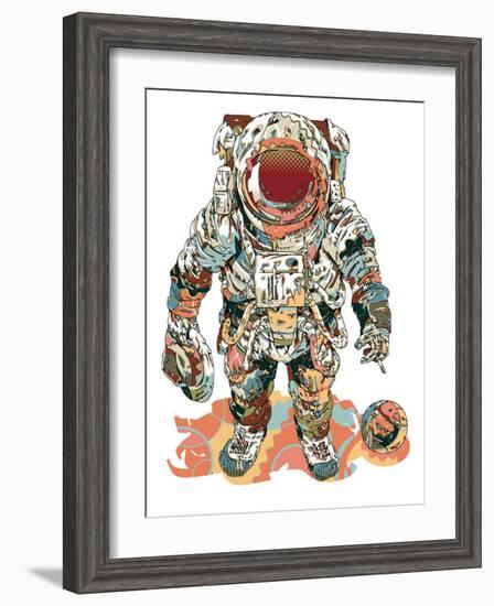 Fly Me To The Moon-HR-FM-Framed Art Print