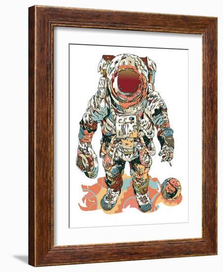 Fly Me To The Moon-HR-FM-Framed Art Print
