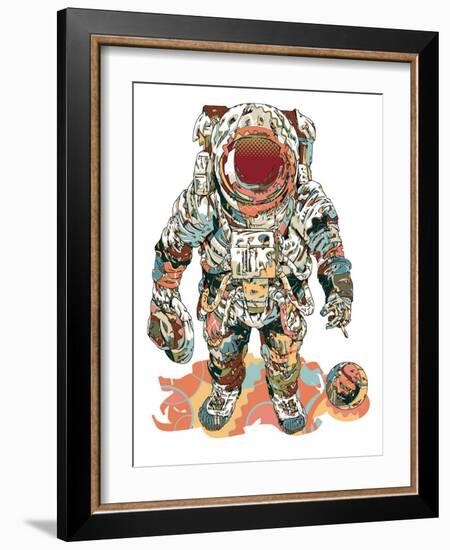 Fly Me To The Moon-HR-FM-Framed Art Print