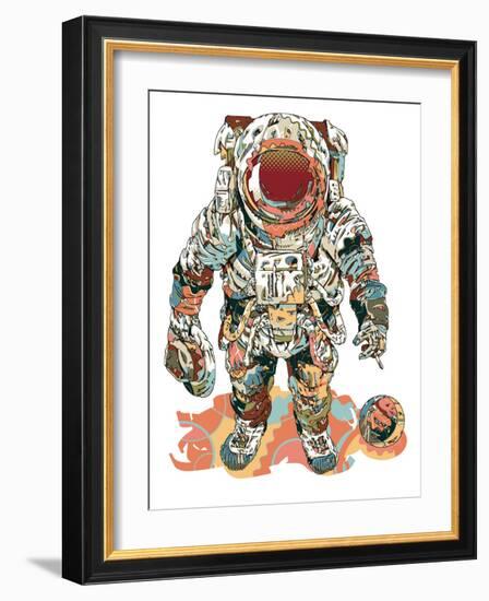 Fly Me To The Moon-HR-FM-Framed Art Print